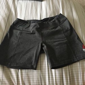 Grey Reebok Crossfit Spandex shorts