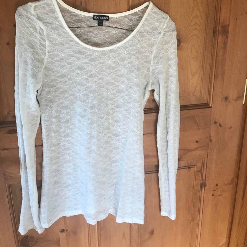 Long sleeve dress shirt from Express