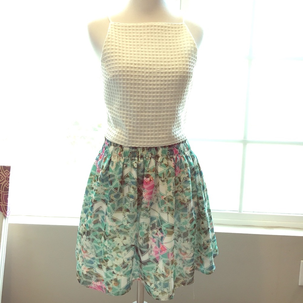 Lovers and friends printed skirt