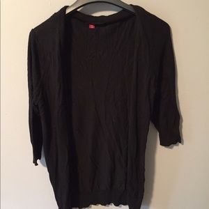 Soft black cardigan