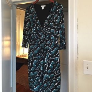 Fit & Flare Patterned Dress