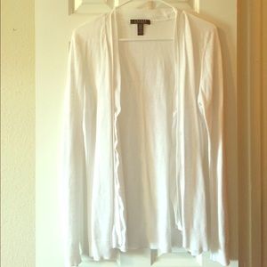 Ralph Lauren Long White Cardigan