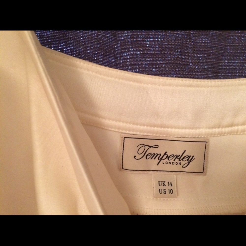 Temperley London Silk Bridal Dress
