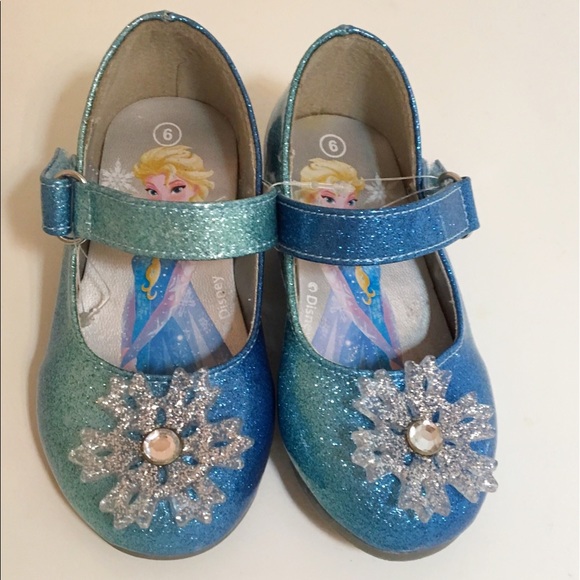 Disney Shoes Disney Frozen Elsa Girls Dress Shoes Size 6
