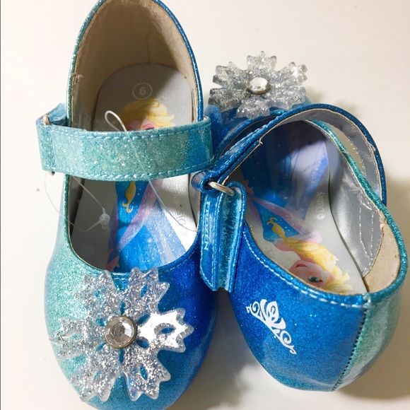 Disney Shoes Disney Frozen Elsa Girls Dress Shoes Size 6