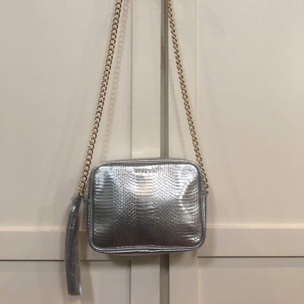 Victoria's Secret gold purse