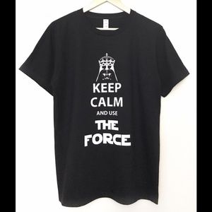 BTF 🎬Keep Calm And Use The Force - T-Shirt