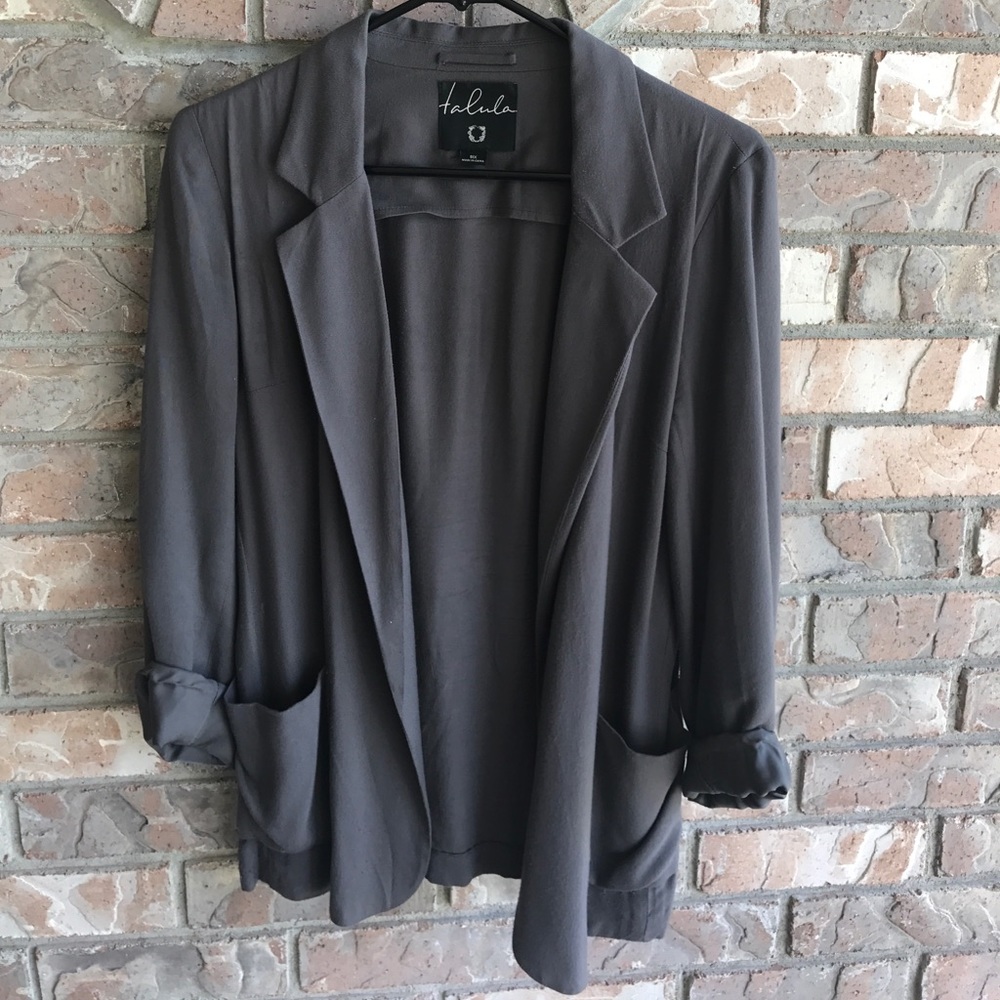 Grey blazer