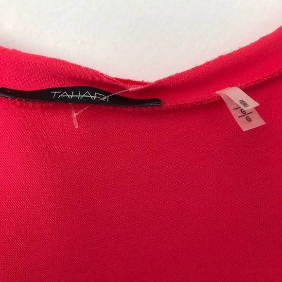 NWT Tahari pink top size large - Picture 2 of 3
