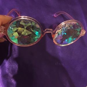 Pearmid glasses as seen on Lady Gaga