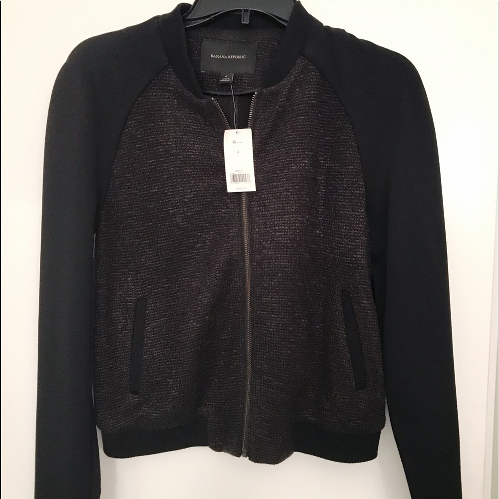 NWT Banana Republic Black Jacket