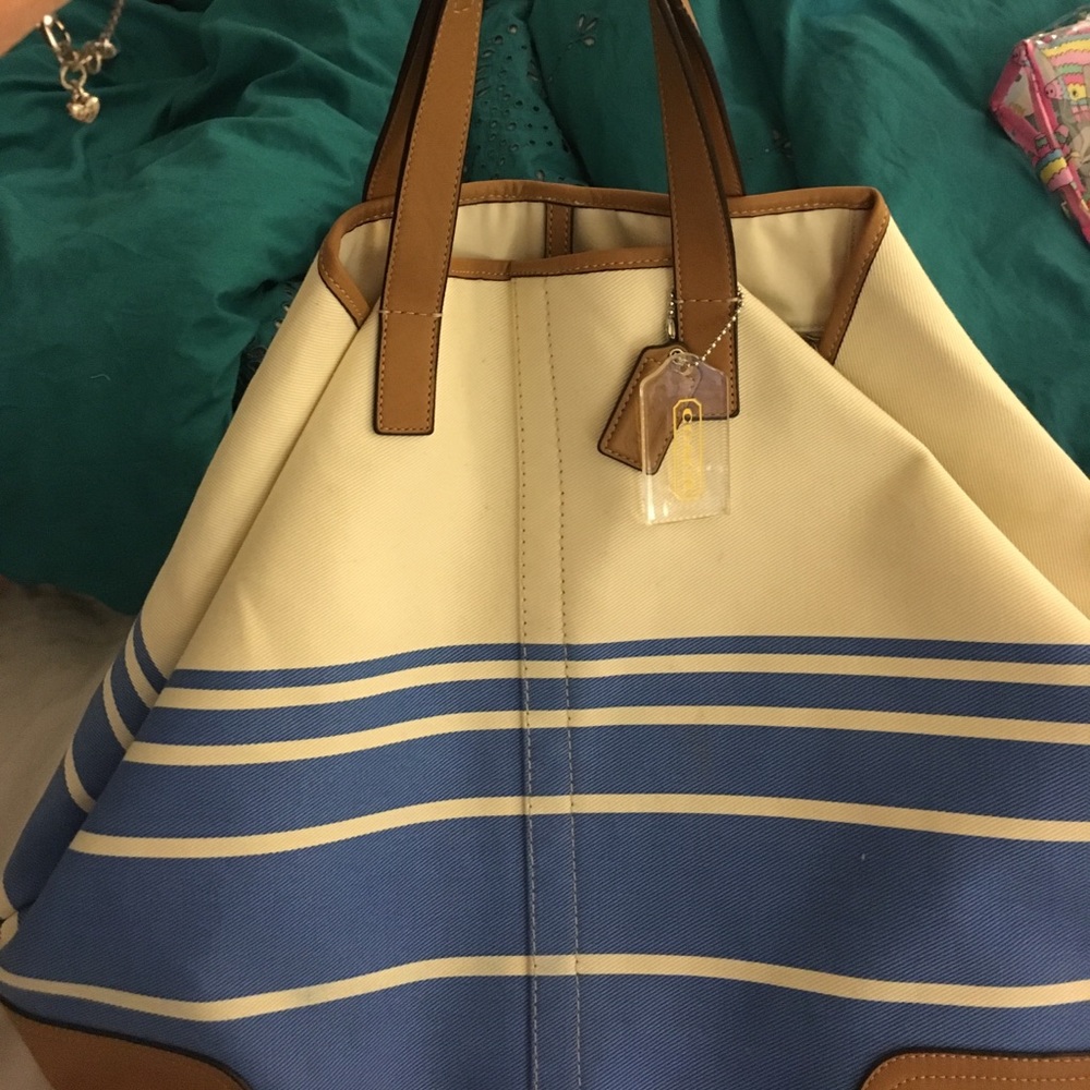 Coach Beach Bag