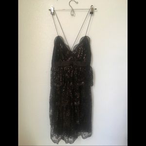 Little black lace dress