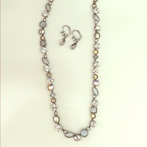 Sorrelli Necklace with drop earrings