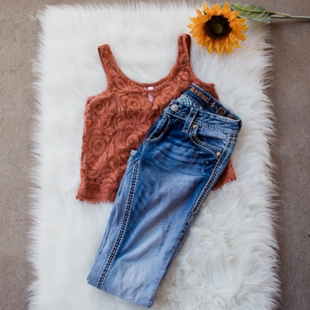 Rock Revival distressed jeans