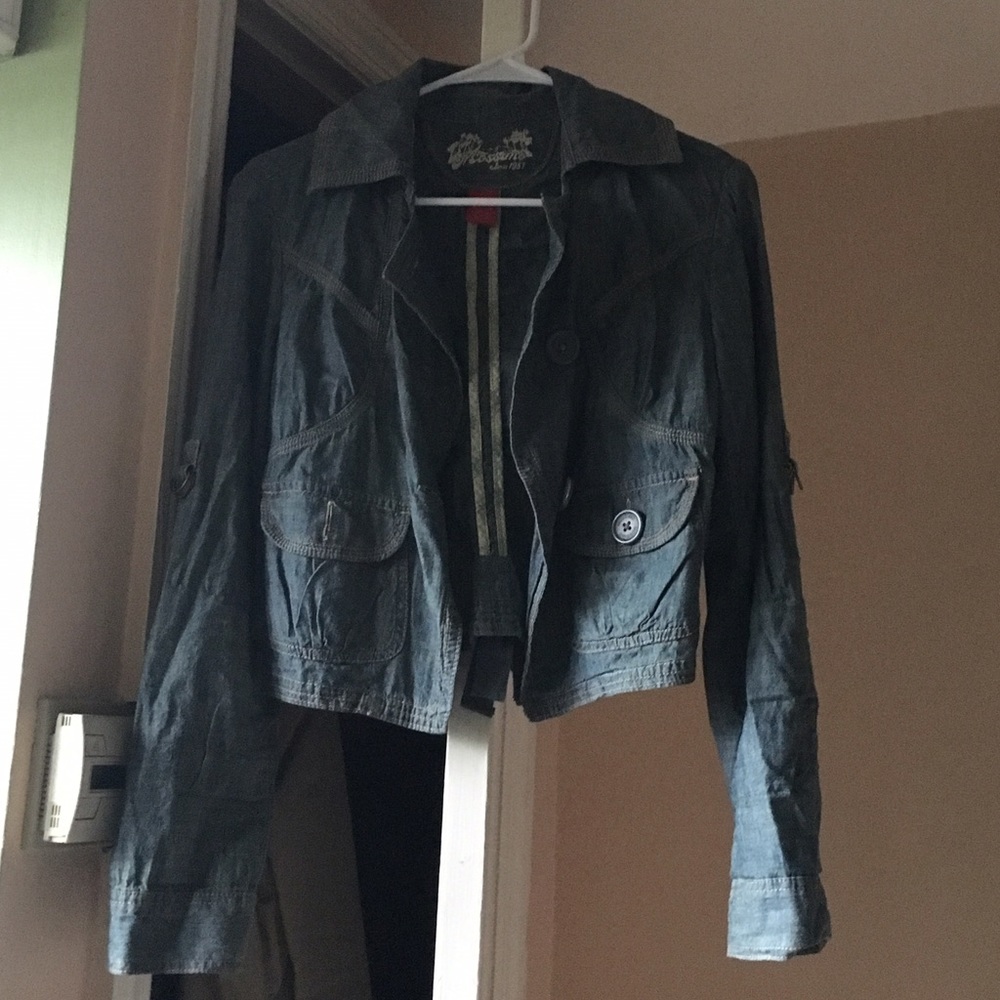 Women's chambray jacket