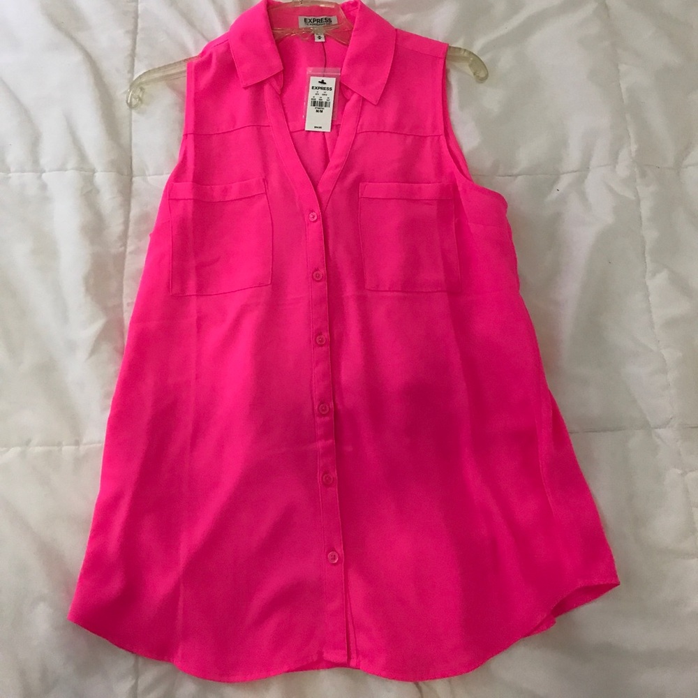 Button up tank