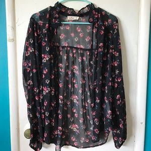 Hollister floral top 🌸