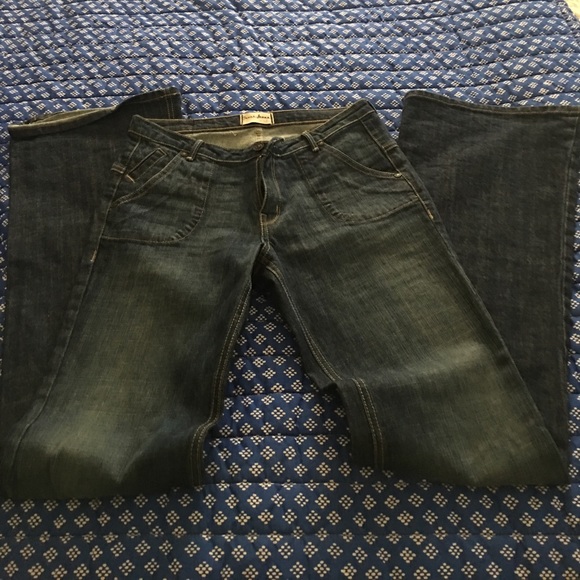 ‼️LIKE NEW CONDITION‼️Truck Jeans 👖Gold - Picture 2 of 5