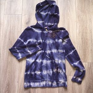 Free People Indigo Dye Jacket