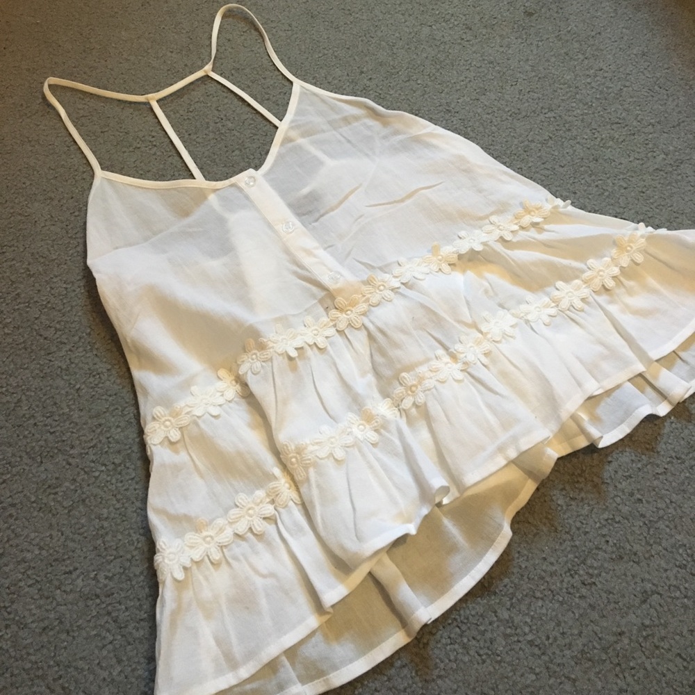 Floral Strap Tank