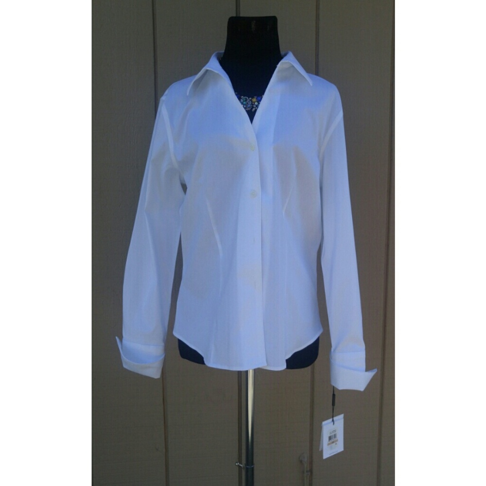 Calvin Klein Women's Ironless Button Down Shirt