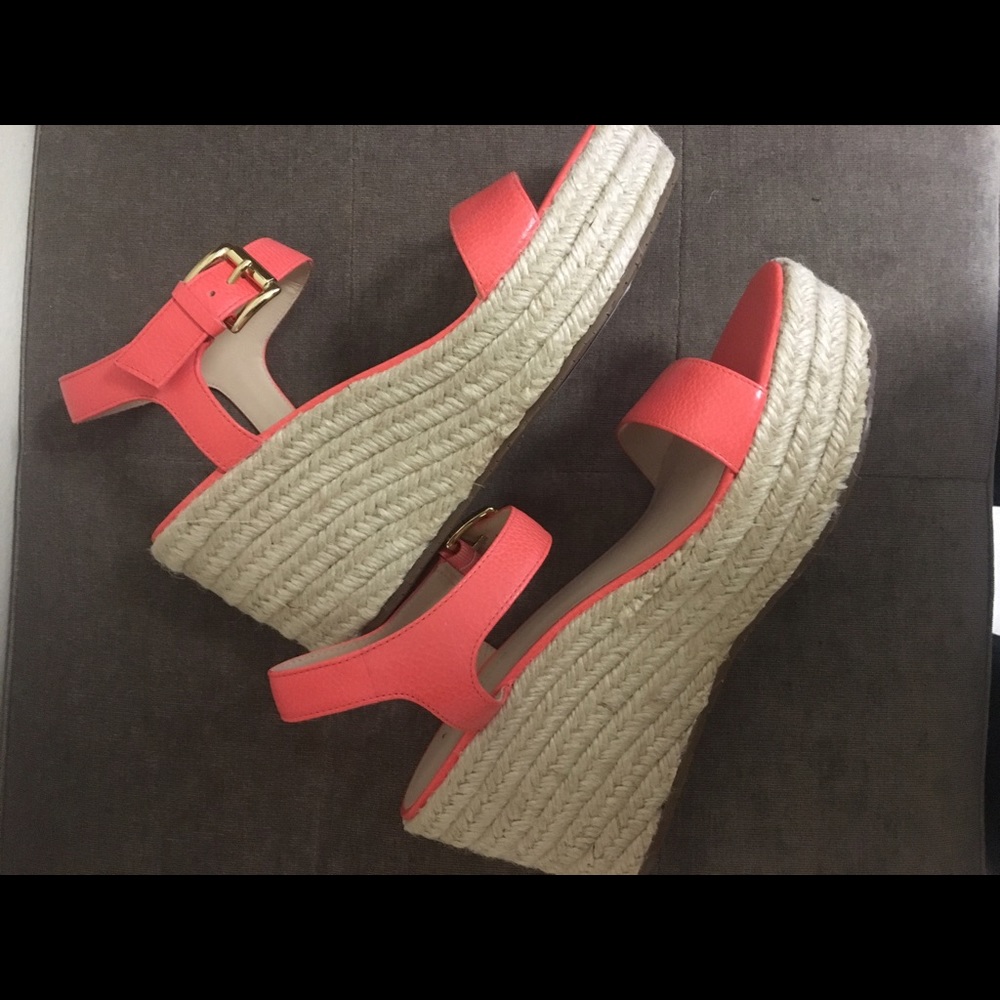 Kate spade Tarin' platform espadrille wedge sandal