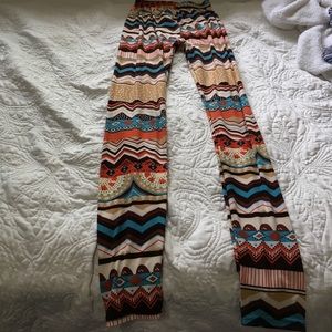 Multi colored leggings