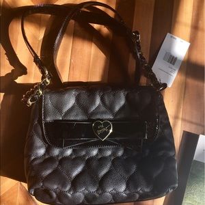 Black Betsey Johnson Purse