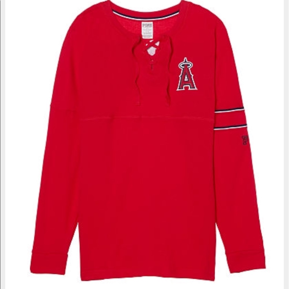 LA Angels Bling Lace up Crew