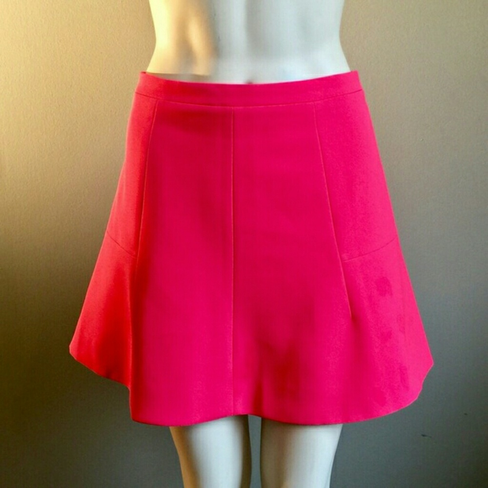 Hot Pink J. Crew Outlet Skirt