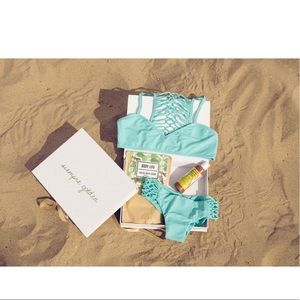 NWT Siempre Golden Diamonds Bikini