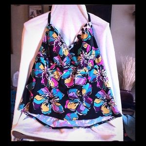 Cute Deb tanking top flower print size 20