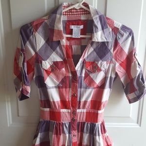 Adorable plad dress ❤