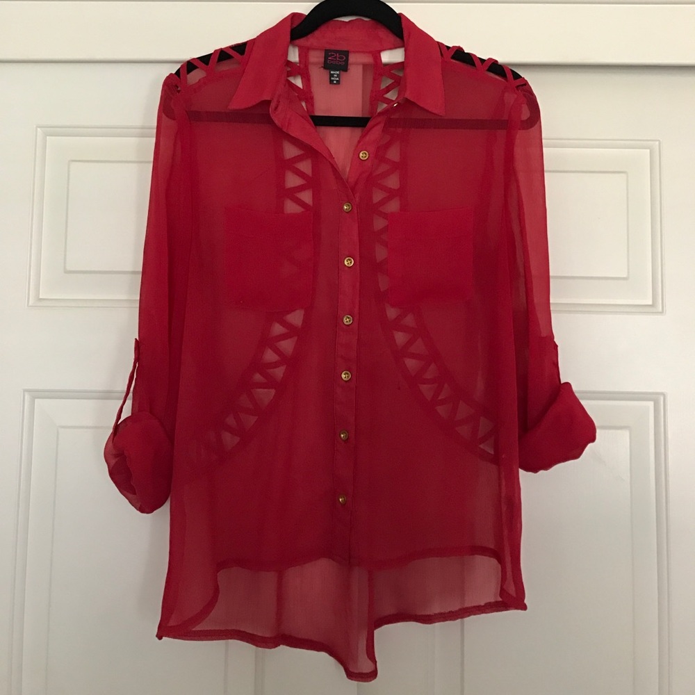 2b Bebe Blouse