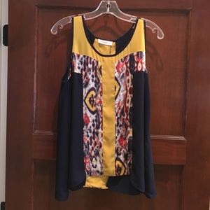 Le Sample Tribal Blouse