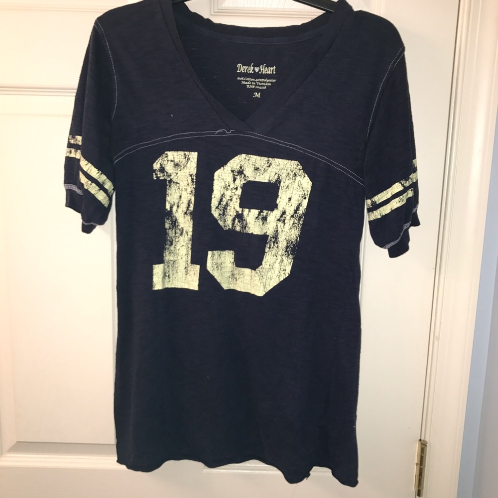 Faux-Jersey Tee