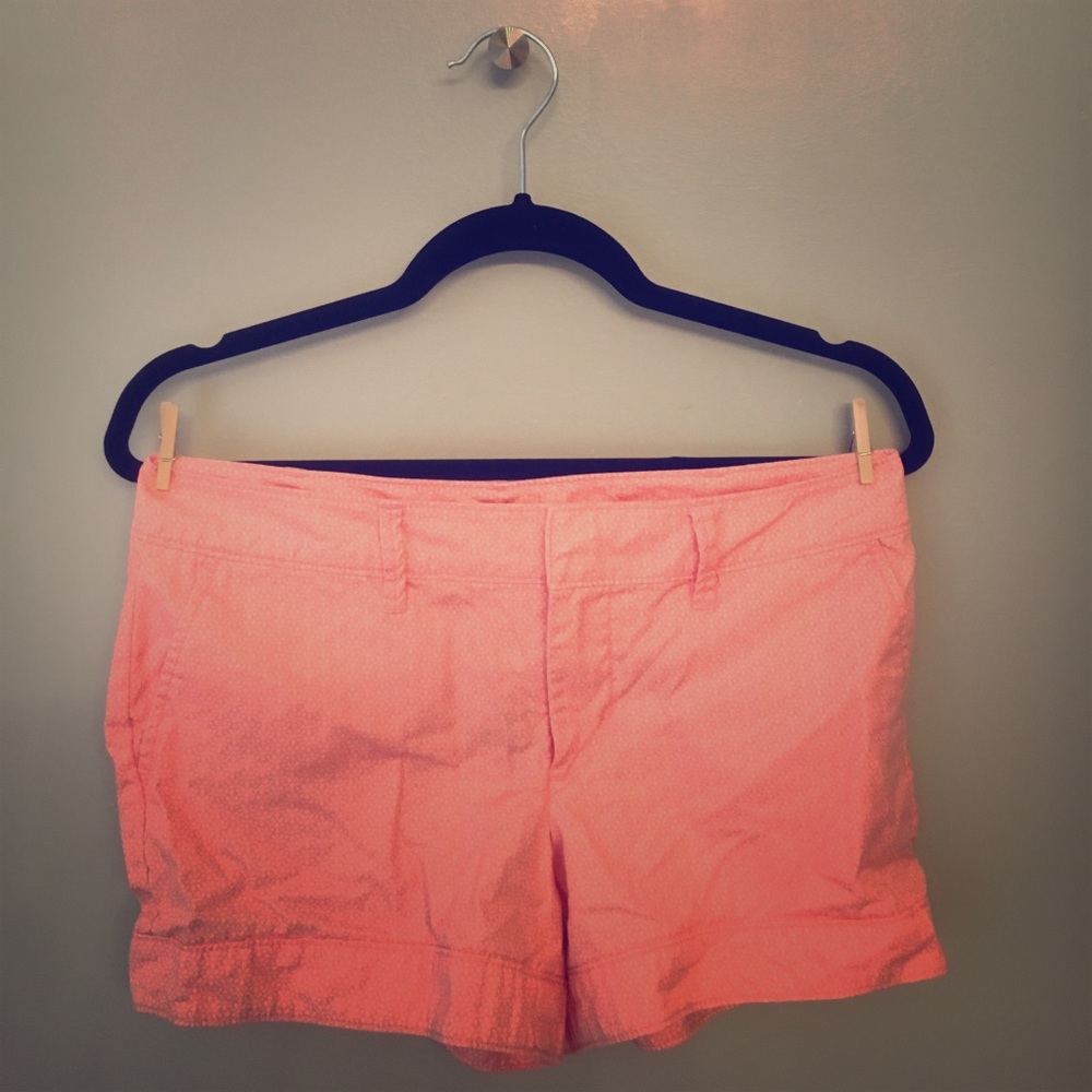 Gap coral flowered shorts