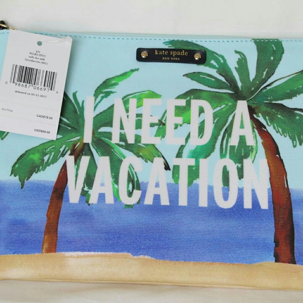 Kate Spade I Need A Vacation - Picture 3 of 4