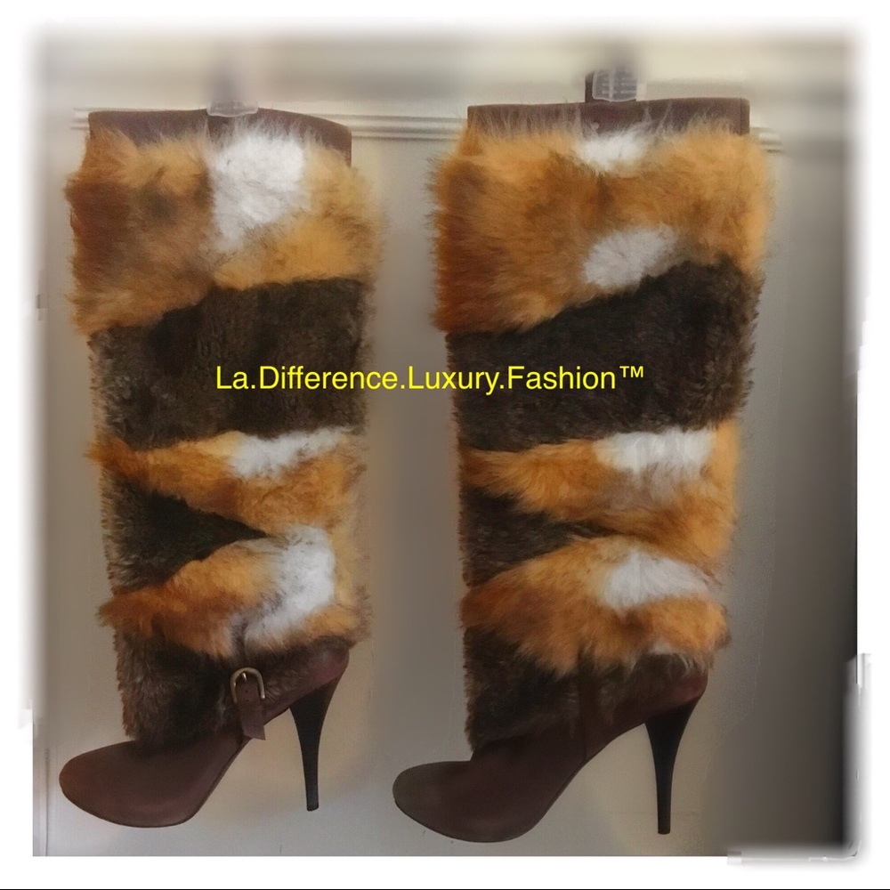 Women's heel boots /fur