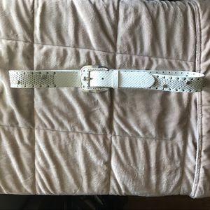 White Versace Belt from Italy