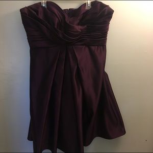 Short Plum Dress
