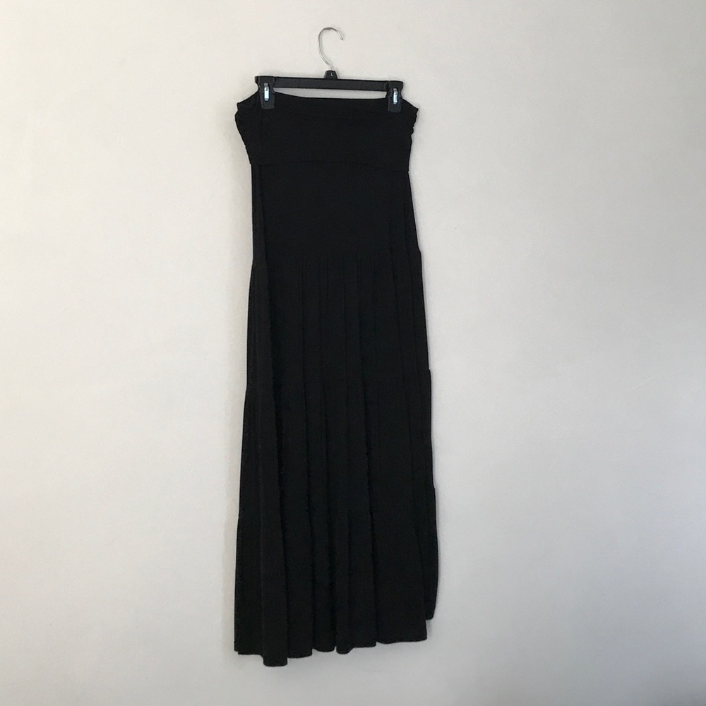 Bobeau black maxi shirt size medium