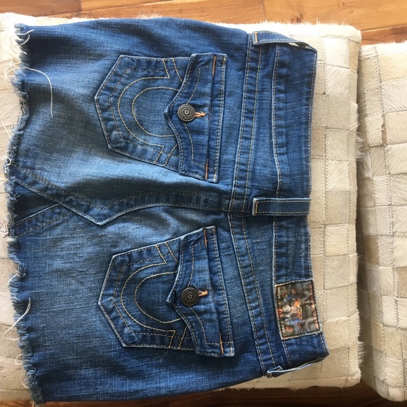 True Religion Jean Skirt ! - Picture 3 of 3