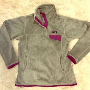 Patagonia Grey Pullover, Women's Small