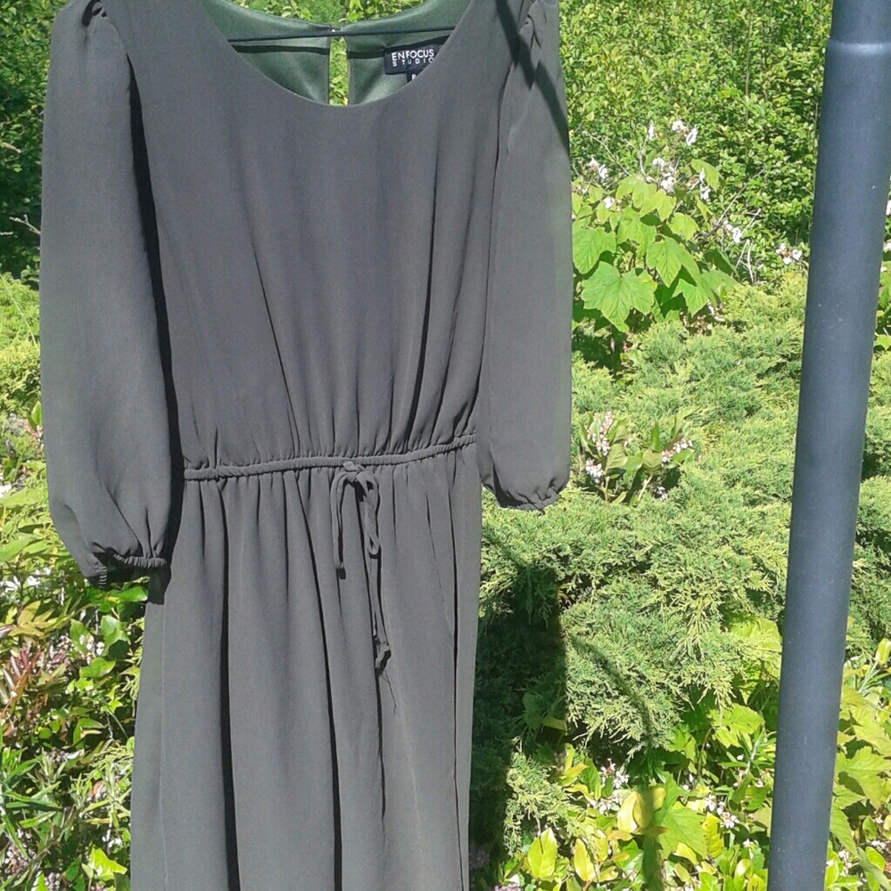 Pine Green Dress