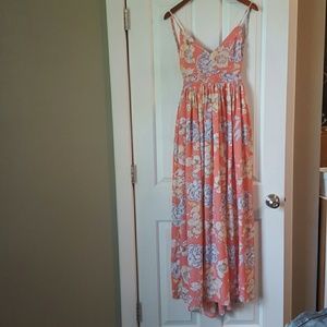 Floral maxi dress