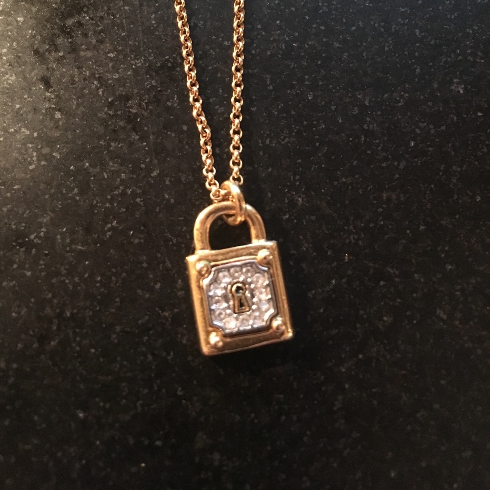 Juicy Couture gold necklace