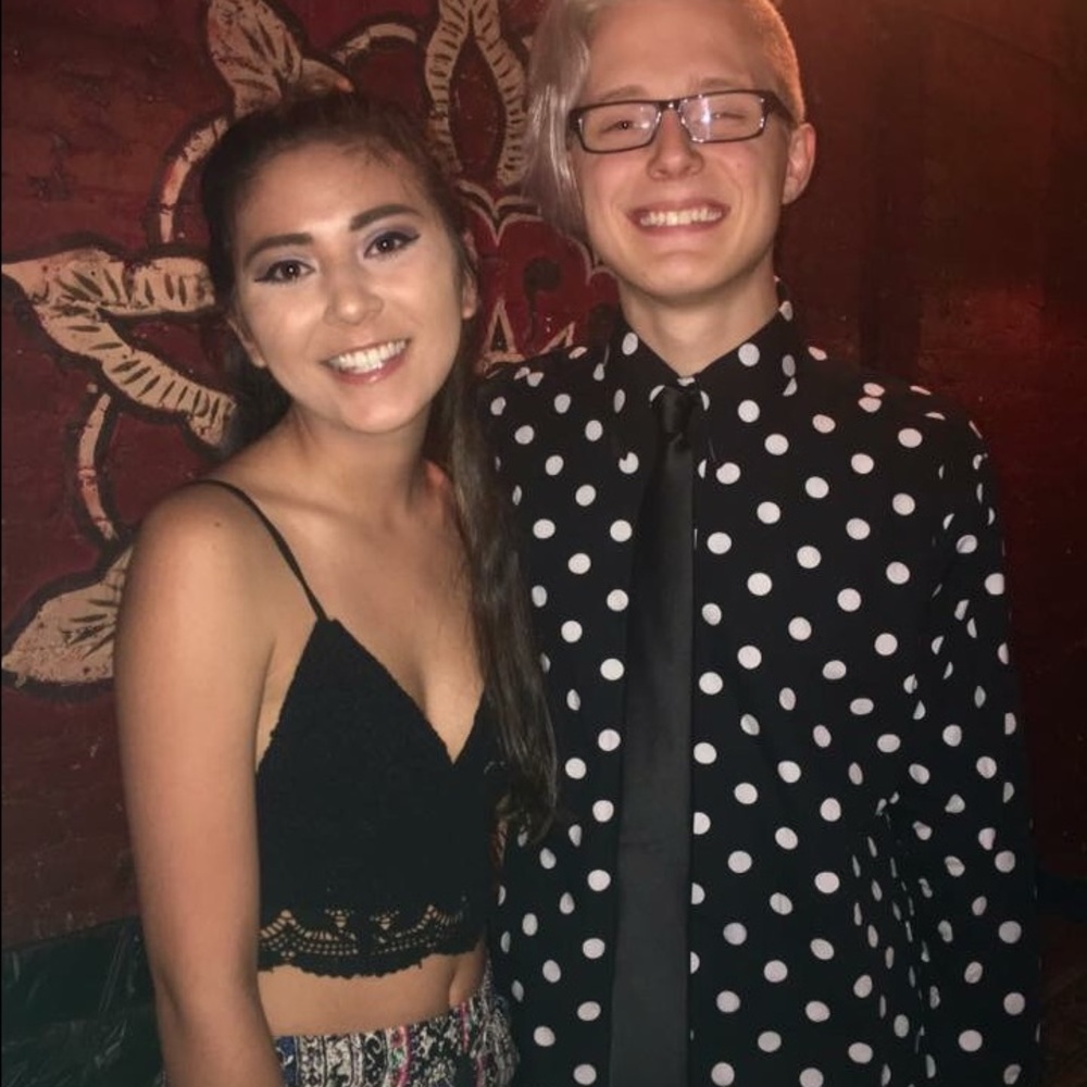 Black crochet bralette top