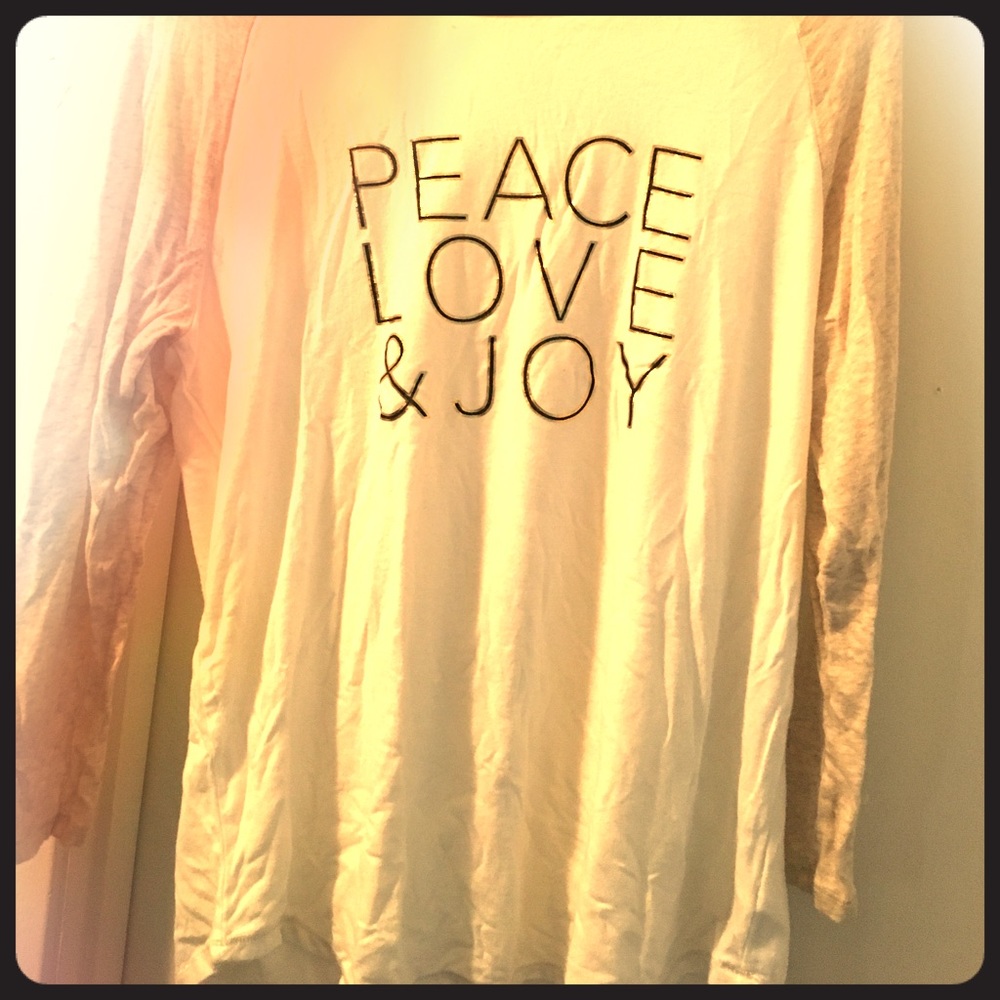 3/4 sleeve baseball tee
